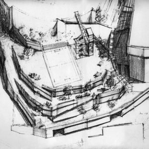 Claudio Dagnino architetto - disegni di esterni
