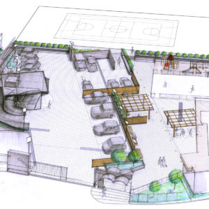Claudio Dagnino architetto - disegni di esterni